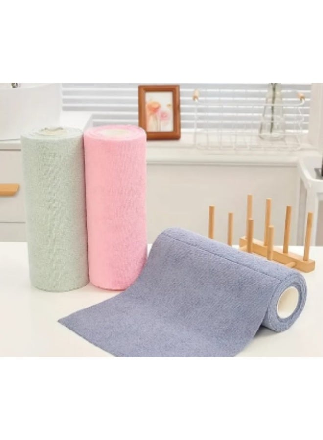 مناديل تنظيف قابلة لإعادة الاستخدام مصنوعة من ألياف دقيقة للغاية للسكك الحديدية (عبوة واحدة)